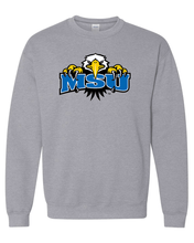 Load image into Gallery viewer, Morehead State Full Color Mascot Crewneck Sweatshirt - Sport Grey