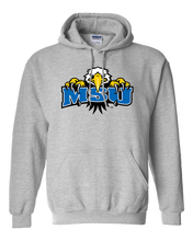 Load image into Gallery viewer, Morehead State Full Color Mascot Hooded Sweatshirt - Sport Grey