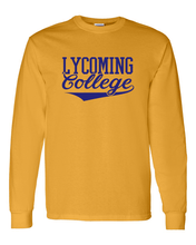 Load image into Gallery viewer, Lycoming College Long Sleeve T-Shirt - Gold
