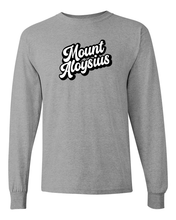 Load image into Gallery viewer, Mount Aloysius Alumni Long Sleeve T-Shirt - Sport Grey