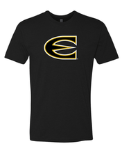 Load image into Gallery viewer, Emporia State Full Color E Soft Exclusive T-Shirt - Black