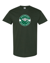 Load image into Gallery viewer, Babson Beavers Circle Logo T-Shirt - Forest Green