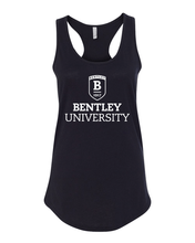 Load image into Gallery viewer, Bentley University Ladies Tank Top - Black
