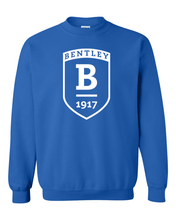 Load image into Gallery viewer, Bentley University Shield Crewneck Sweatshirt - Royal