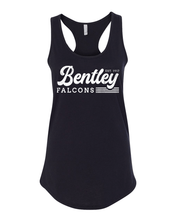 Load image into Gallery viewer, Vintage Bentley University Ladies Tank Top - Black