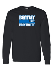 Load image into Gallery viewer, Retro Bentley University Long Sleeve T-Shirt - Black