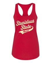 Load image into Gallery viewer, Stanislaus State Alumni Ladies Tank Top - Red
