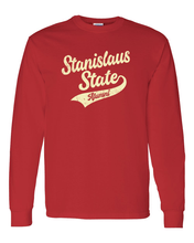 Load image into Gallery viewer, Stanislaus State Alumni Long Sleeve T-Shirt - Red