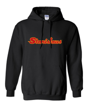 Load image into Gallery viewer, Stanislaus Two Color Hooded Sweatshirt - Black