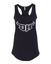 Load image into Gallery viewer, Cal State Dominguez Hills DH Ladies Tank Top - Black