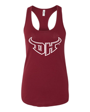 Load image into Gallery viewer, Cal State Dominguez Hills DH Ladies Tank Top - Cardinal