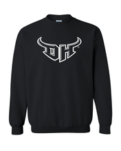 Load image into Gallery viewer, Cal State Dominguez Hills DH Crewneck Sweatshirt - Black