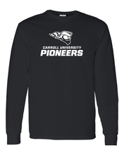 Load image into Gallery viewer, Carroll University Pioneers Long Sleeve T-Shirt - Black