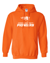 Load image into Gallery viewer, Carroll University Pioneers Hooded Sweatshirt - Orange