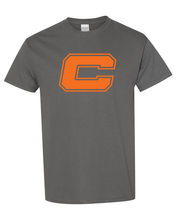 Load image into Gallery viewer, Carroll University C T-Shirt - Charcoal