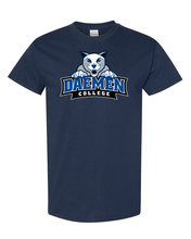 Load image into Gallery viewer, Daemen College Full Logo T-Shirt - Navy