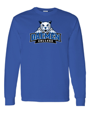 Load image into Gallery viewer, Daemen College Full Logo Long Sleeve T-Shirt - Royal