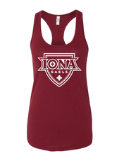 Load image into Gallery viewer, Iona University Gaels Ladies Tank Top - Cardinal
