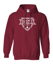 Load image into Gallery viewer, Iona University Gaels Hooded Sweatshirt - Cardinal Red