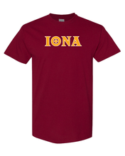 Load image into Gallery viewer, Iona University Iona Logo T-Shirt - Cardinal Red