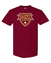 Load image into Gallery viewer, Iona University Full Color Logo T-Shirt - Cardinal Red
