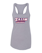 Load image into Gallery viewer, Salem State University Mascot Ladies Tank Top - Heather Grey