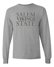 Load image into Gallery viewer, Vintage Salem State University Long Sleeve T-Shirt - Sport Grey
