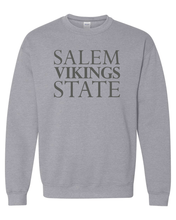 Load image into Gallery viewer, Vintage Salem State University Crewneck Sweatshirt - Sport Grey