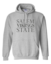 Load image into Gallery viewer, Vintage Salem State University Hooded Sweatshirt - Sport Grey