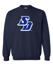 Load image into Gallery viewer, University of San Diego SD Crewneck Sweatshirt - Navy