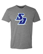 Load image into Gallery viewer, University of San Diego SD Soft Exclusive T-Shirt - Dark Heather Gray