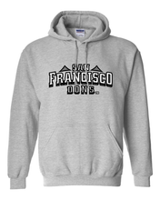 Load image into Gallery viewer, University of San Francisco Dons Gold Hooded Sweatshirt - Sport Grey
