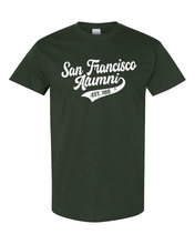 Load image into Gallery viewer, Vintage San Francisco Alumni T-Shirt - Forest Green