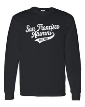 Load image into Gallery viewer, Vintage San Francisco Alumni Long Sleeve T-Shirt - Black