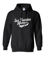 Load image into Gallery viewer, Vintage San Francisco Alumni Hooded Sweatshirt - Black