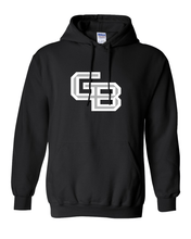 Load image into Gallery viewer, Wisconsin-Green Bay GB Hooded Sweatshirt - Black