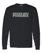 Load image into Gallery viewer, Wisconsin-Green Bay Phoenix Long Sleeve T-Shirt - Black