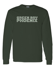 Load image into Gallery viewer, Wisconsin-Green Bay Phoenix Long Sleeve T-Shirt - Forest Green