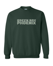 Load image into Gallery viewer, Wisconsin-Green Bay Phoenix Crewneck Sweatshirt - Forest Green
