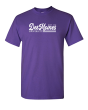 Load image into Gallery viewer, Vintage Des Moines University T-Shirt - Purple