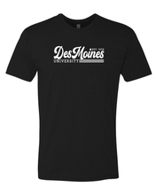 Load image into Gallery viewer, Vintage Des Moines University Soft Exclusive T-Shirt - Black