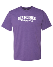 Load image into Gallery viewer, Des Moines University Alumni Soft Exclusive T-Shirt - Purple Rush