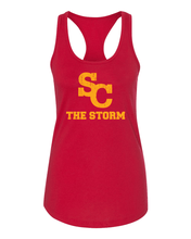 Load image into Gallery viewer, Simpson College The Storm Ladies Tank Top - Red