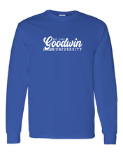 Load image into Gallery viewer, Vintage Goodwin University Long Sleeve T-Shirt - Royal