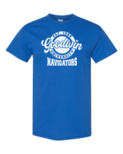 Load image into Gallery viewer, Goodwin University Navigators T-Shirt - Royal