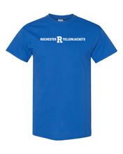 Load image into Gallery viewer, University of Rochester Straight Text T-Shirt - Royal