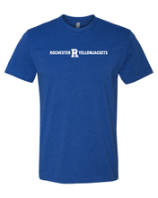 Load image into Gallery viewer, University of Rochester Straight Text Exclusive Soft Shirt - Royal
