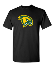 Load image into Gallery viewer, Fitchburg State Mascot Head T-Shirt - Black