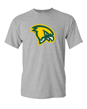 Load image into Gallery viewer, Fitchburg State Mascot Head T-Shirt - Sport Grey