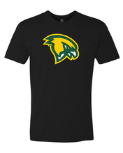 Load image into Gallery viewer, Fitchburg State Mascot Head Exclusive Soft T-Shirt - Black